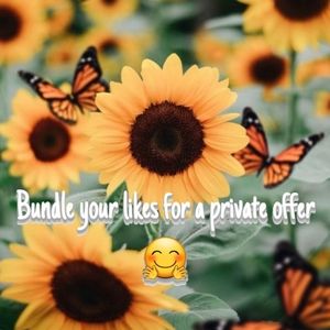 Bundle your likes!! BUNDLE TO SAVE🎉